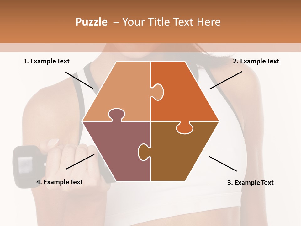 Smile Power Figure PowerPoint Template