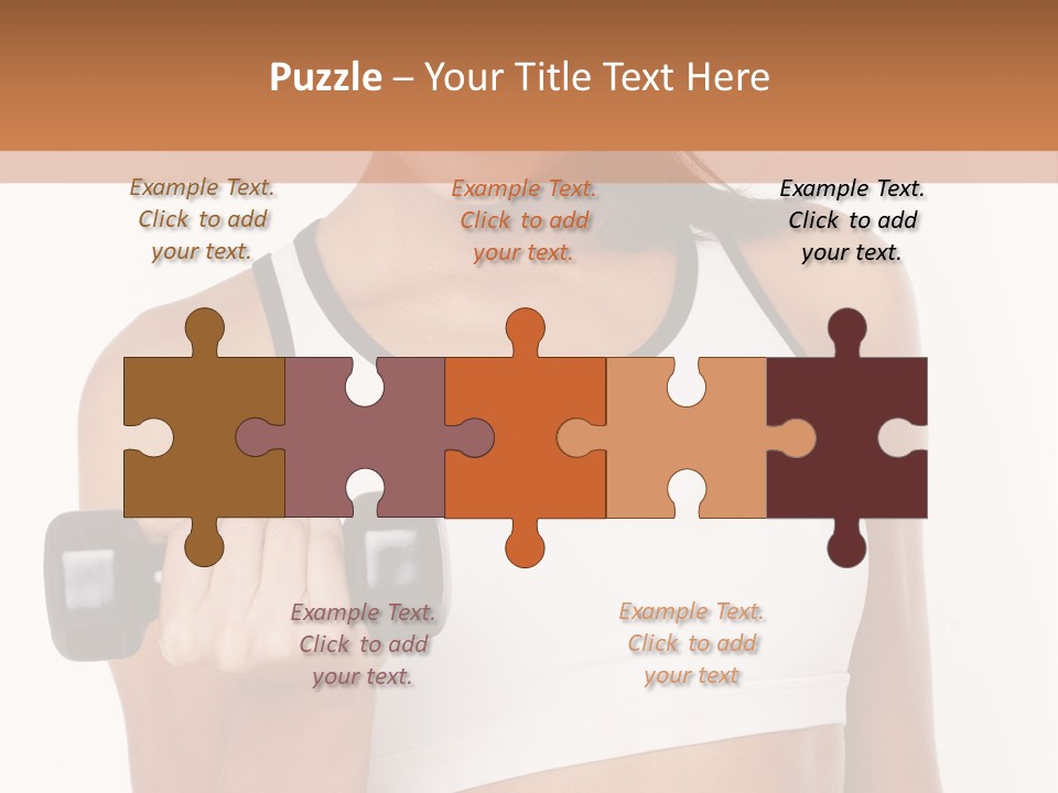 Smile Power Figure PowerPoint Template