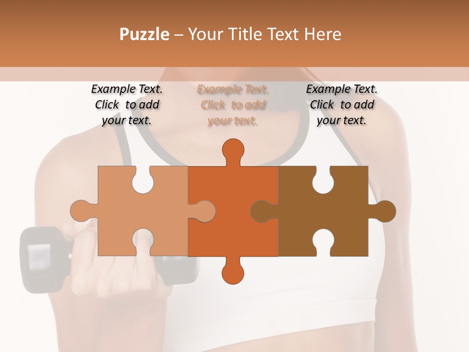 Smile Power Figure PowerPoint Template