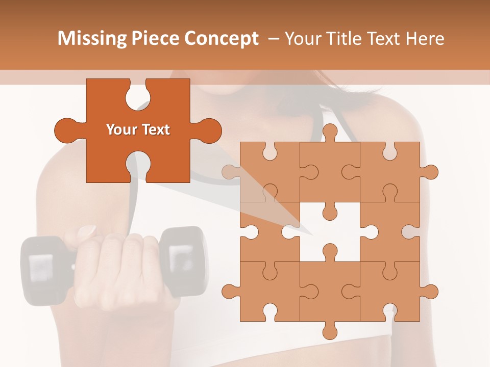 Smile Power Figure PowerPoint Template