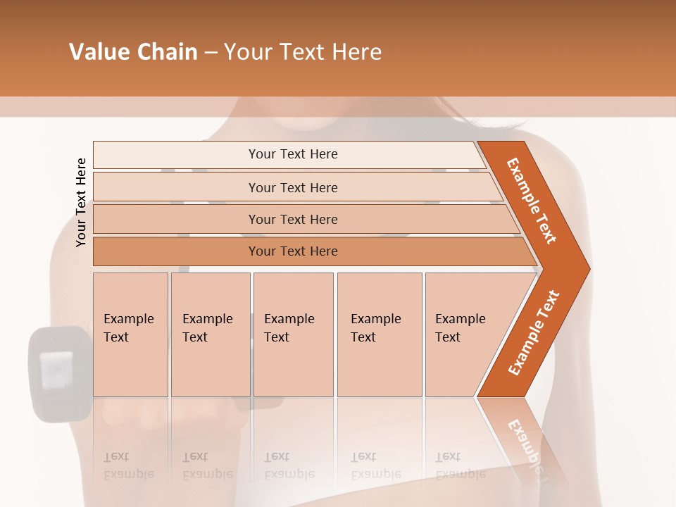 Smile Power Figure PowerPoint Template