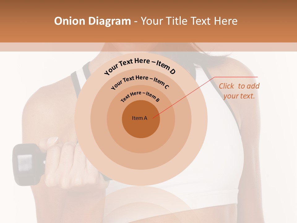 Smile Power Figure PowerPoint Template