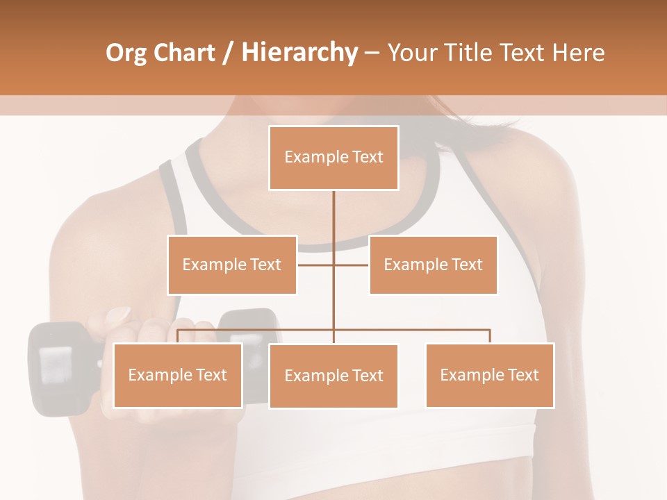 Smile Power Figure PowerPoint Template