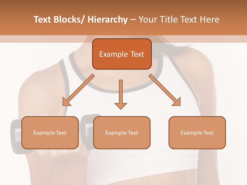 Smile Power Figure PowerPoint Template