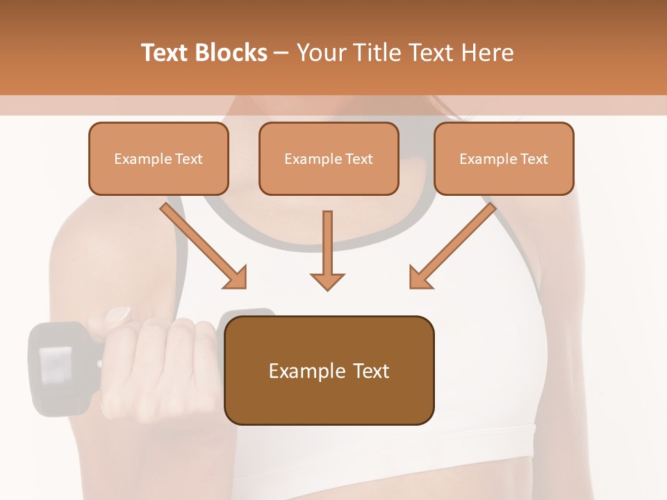 Smile Power Figure PowerPoint Template