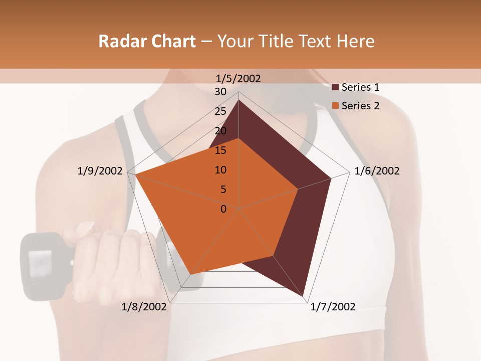 Smile Power Figure PowerPoint Template