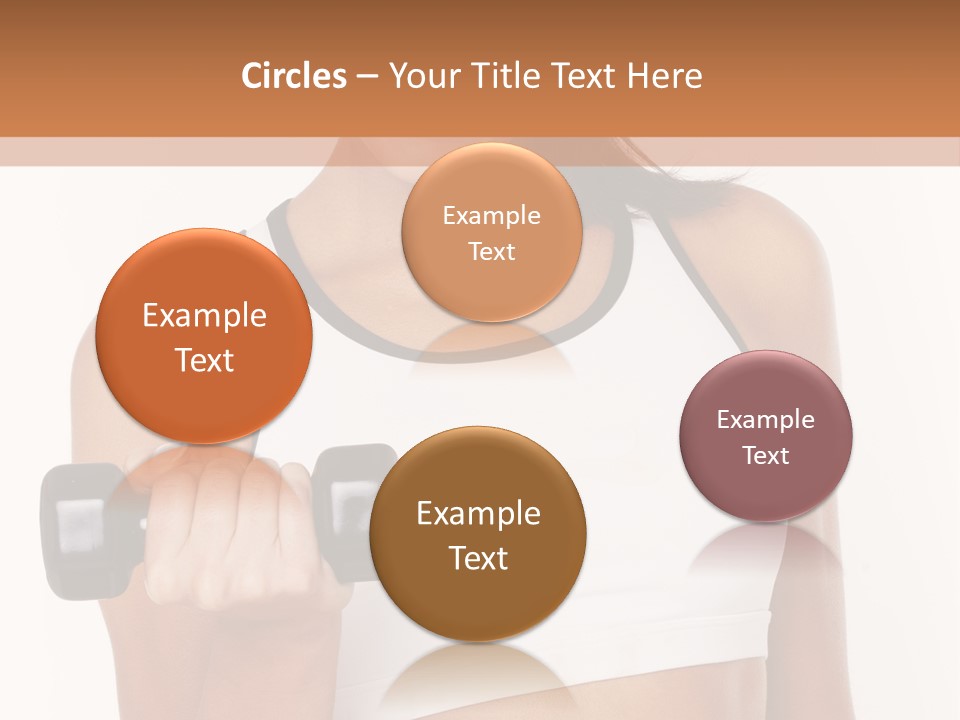 Smile Power Figure PowerPoint Template