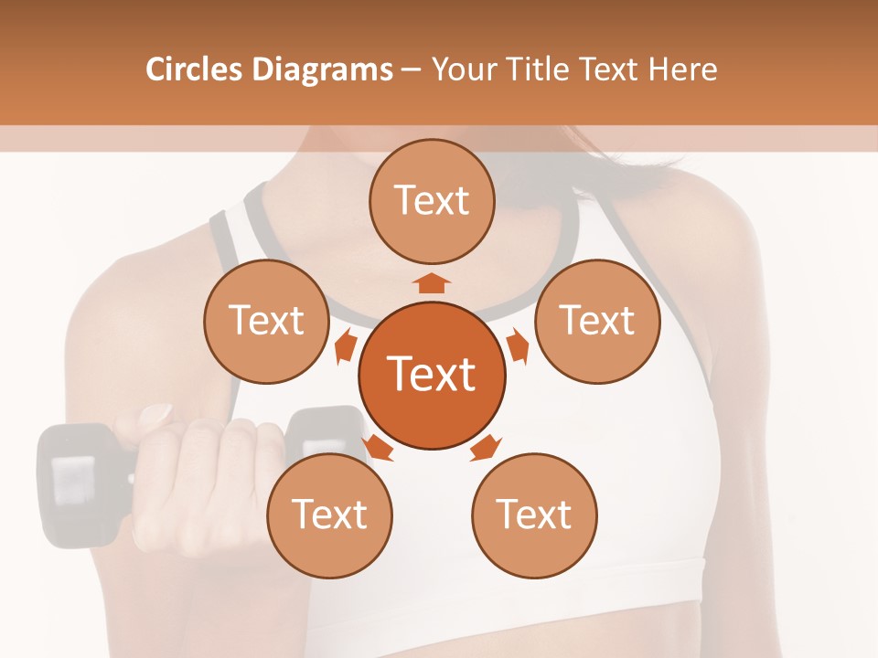 Smile Power Figure PowerPoint Template