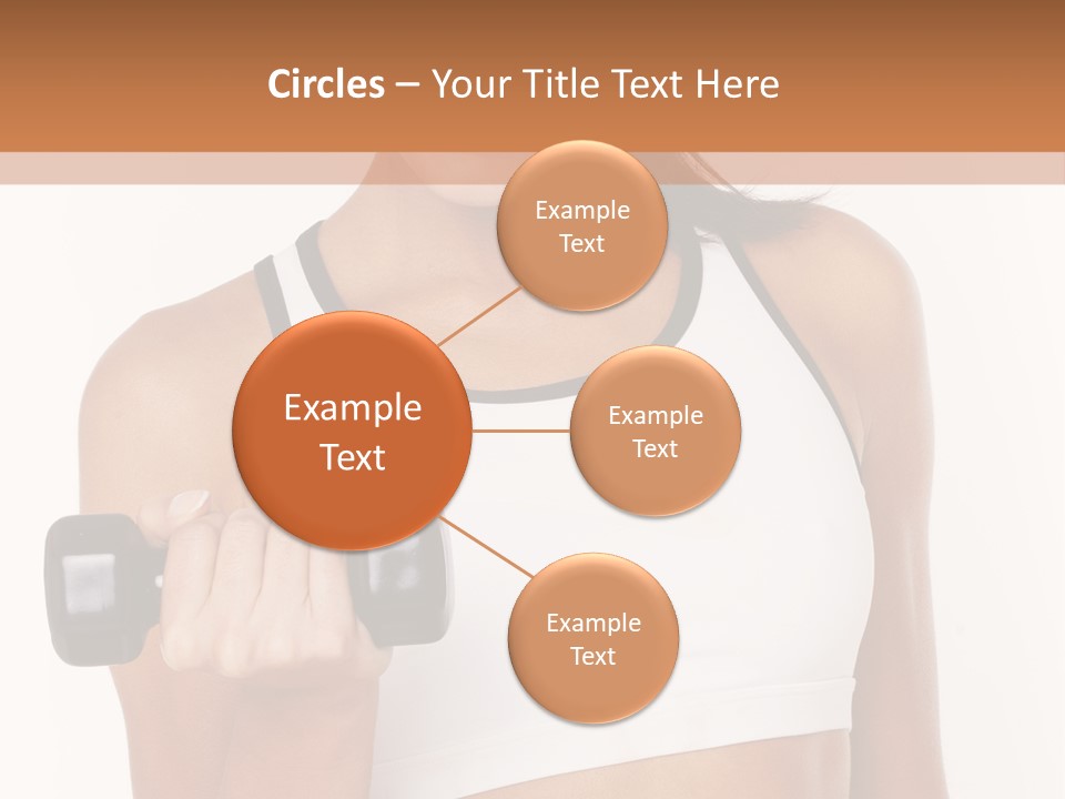 Smile Power Figure PowerPoint Template