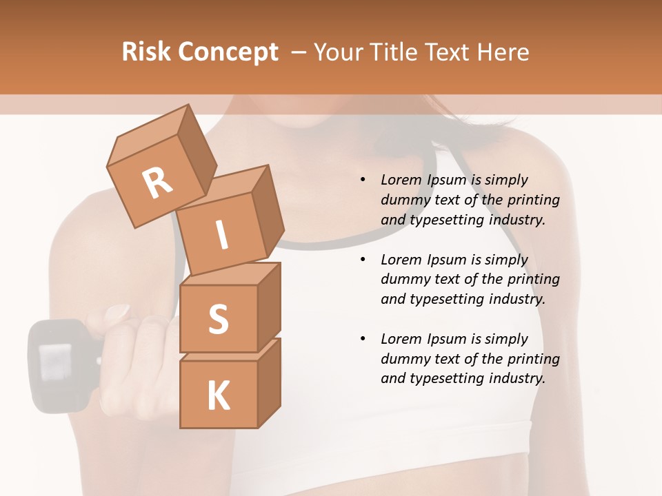 Smile Power Figure PowerPoint Template