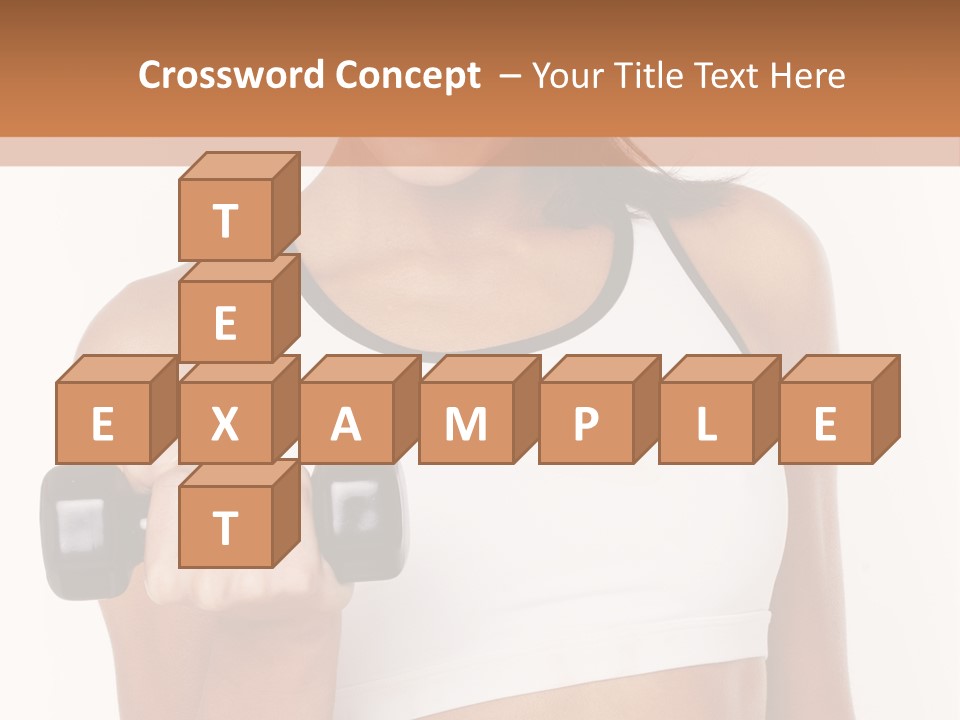 Smile Power Figure PowerPoint Template