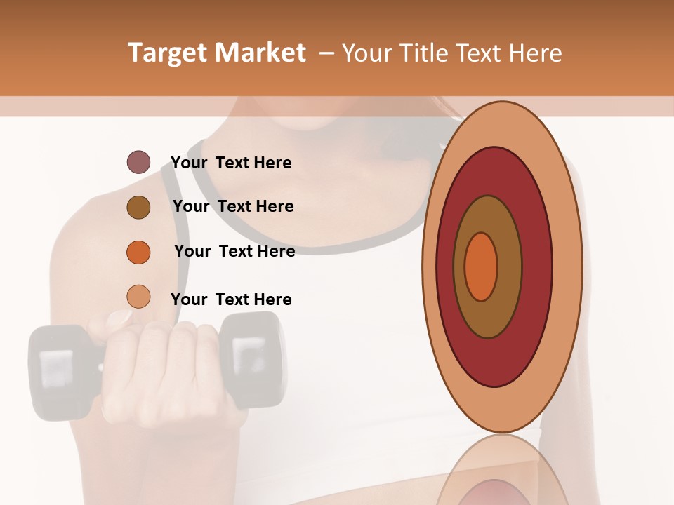 Smile Power Figure PowerPoint Template