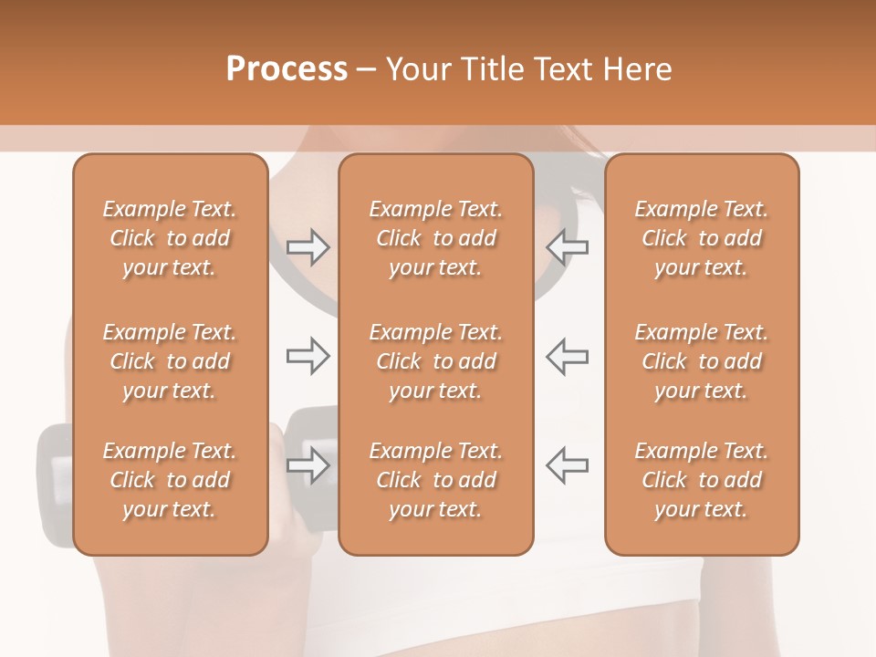 Smile Power Figure PowerPoint Template