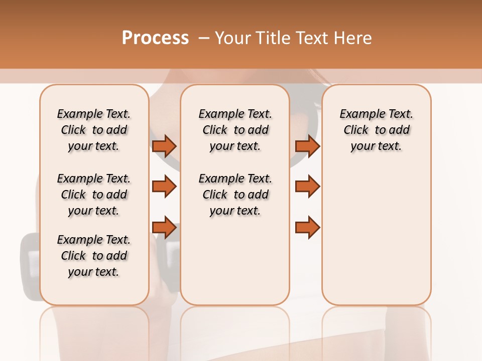 Smile Power Figure PowerPoint Template