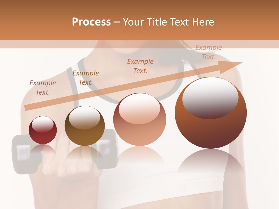 Smile Power Figure PowerPoint Template