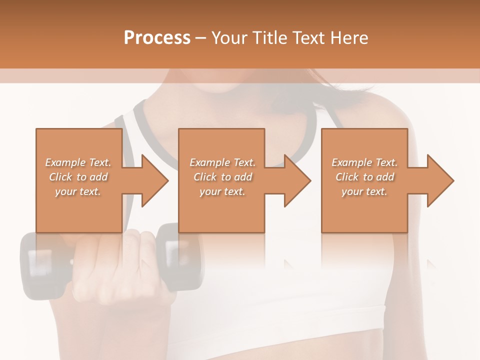 Smile Power Figure PowerPoint Template