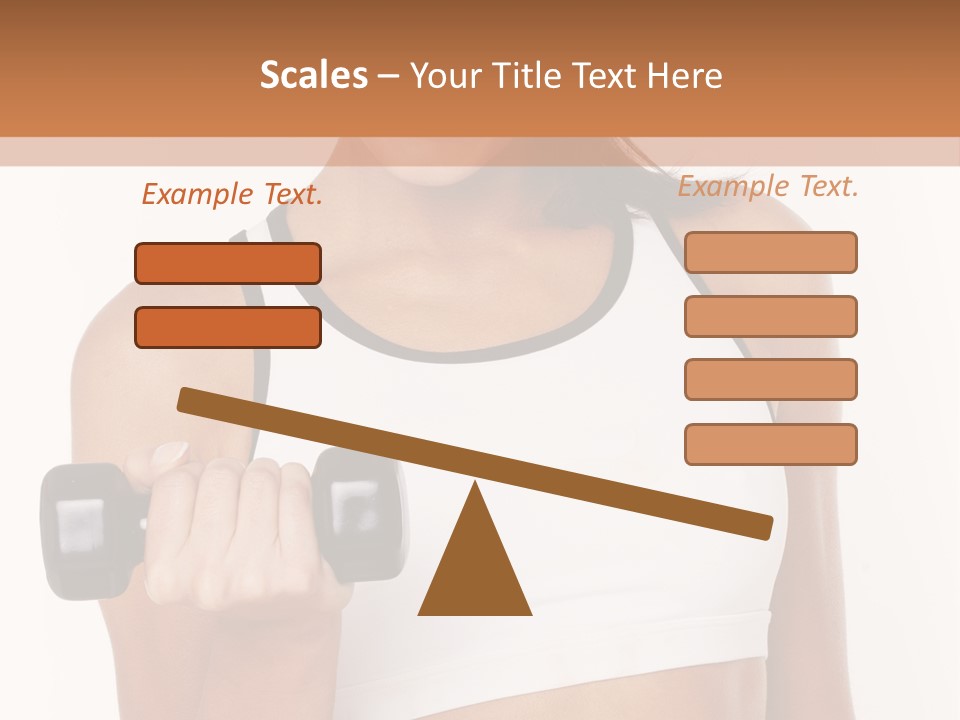 Smile Power Figure PowerPoint Template