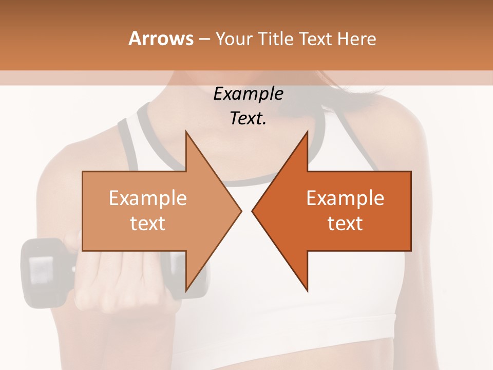 Smile Power Figure PowerPoint Template