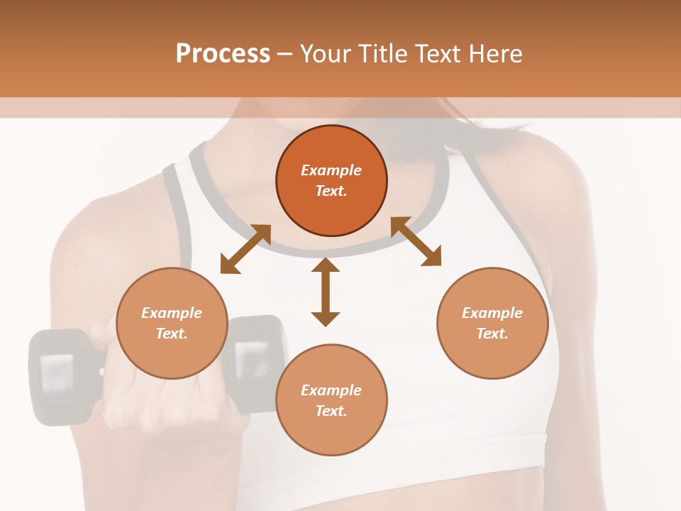 Smile Power Figure PowerPoint Template