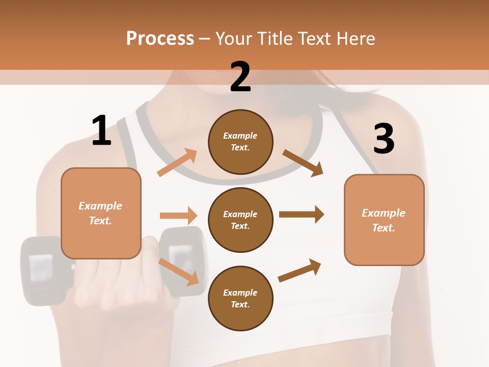 Smile Power Figure PowerPoint Template