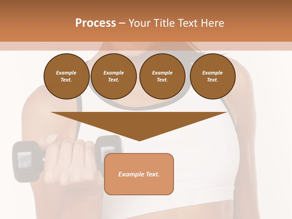 Smile Power Figure PowerPoint Template