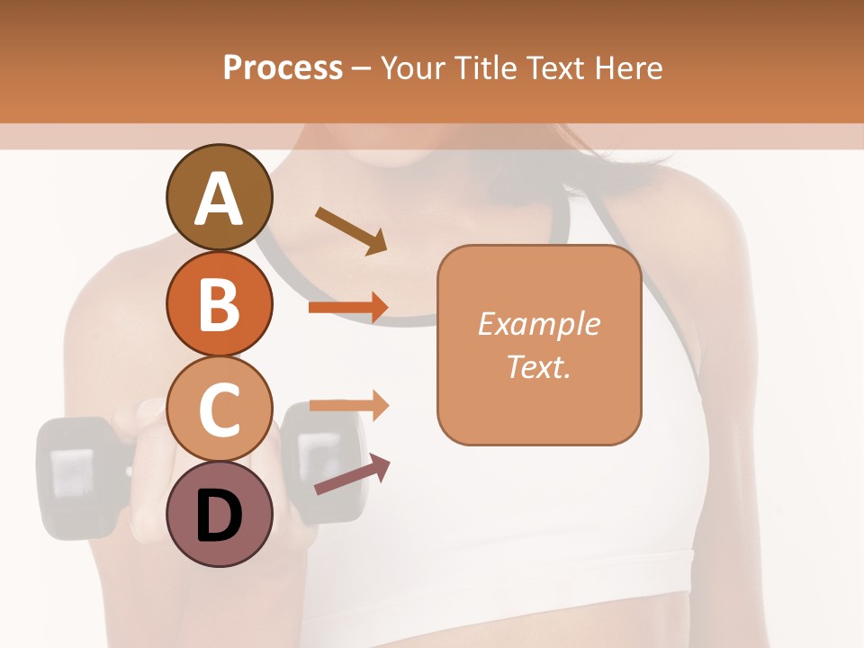 Smile Power Figure PowerPoint Template