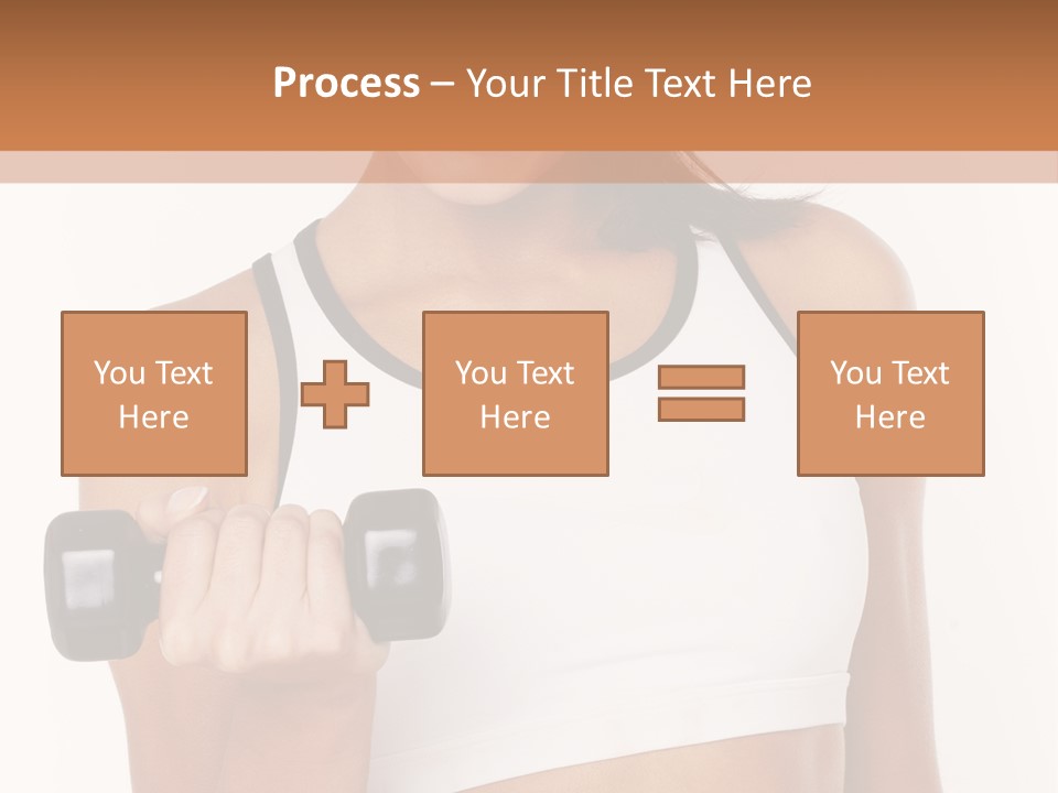 Smile Power Figure PowerPoint Template