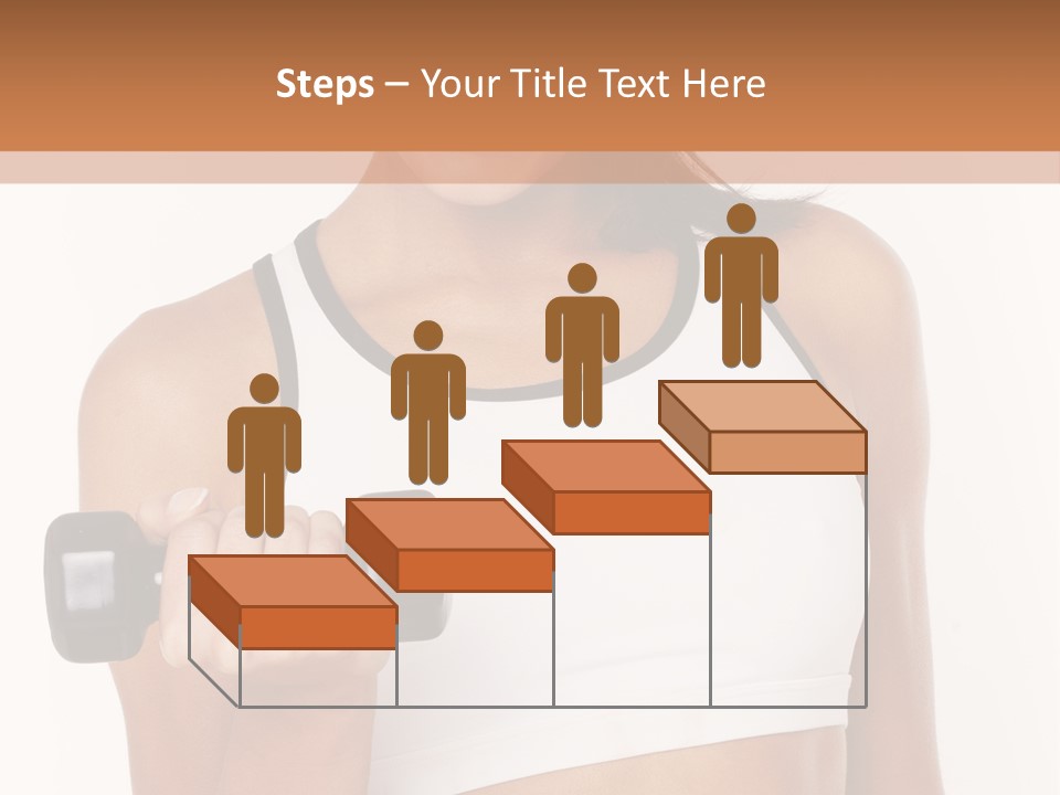 Smile Power Figure PowerPoint Template