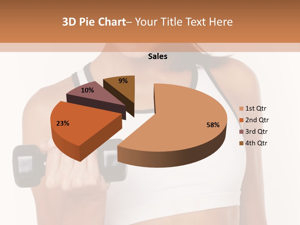 Smile Power Figure PowerPoint Template