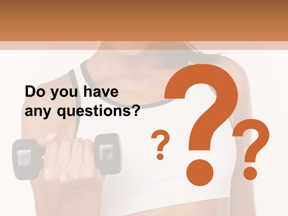 Smile Power Figure PowerPoint Template