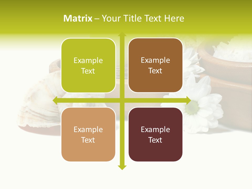 Towels Wood Aroma PowerPoint Template