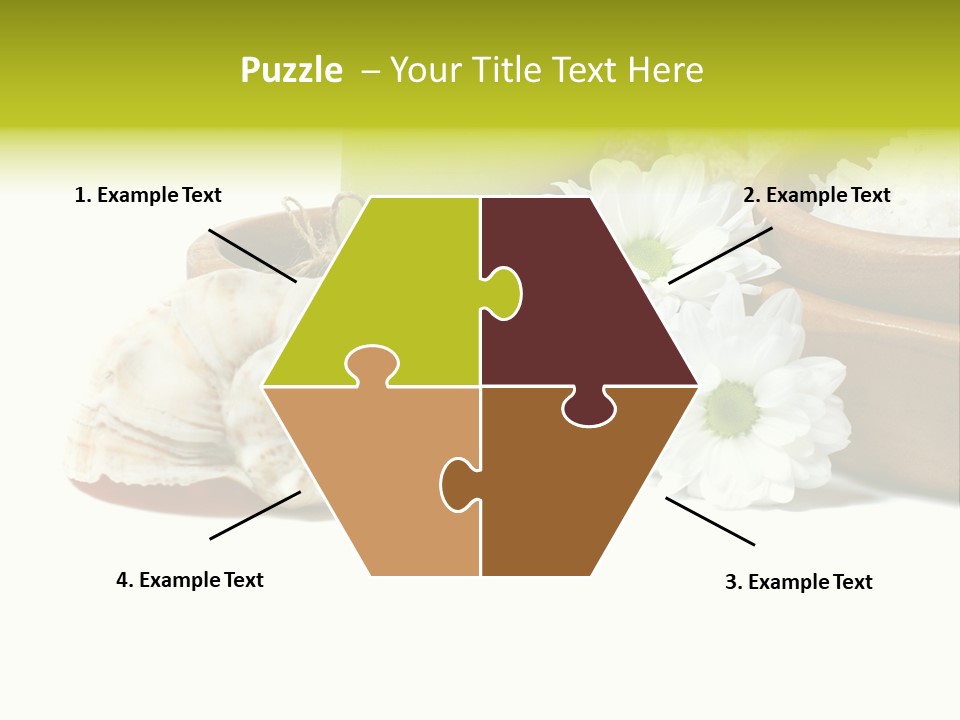 Towels Wood Aroma PowerPoint Template