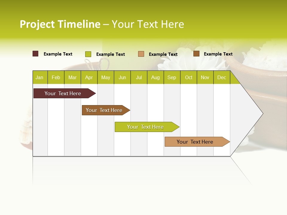 Towels Wood Aroma PowerPoint Template