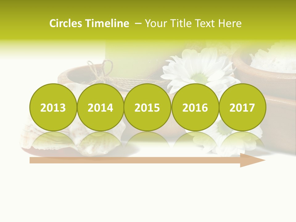 Towels Wood Aroma PowerPoint Template