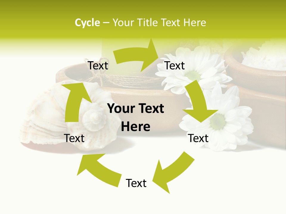 Towels Wood Aroma PowerPoint Template