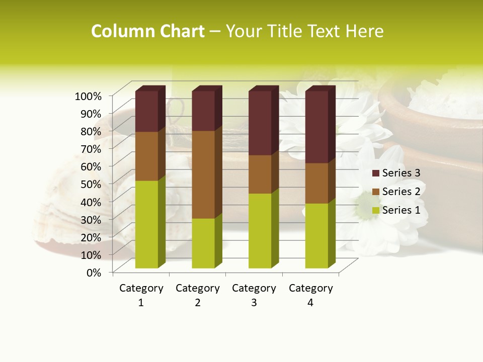 Towels Wood Aroma PowerPoint Template