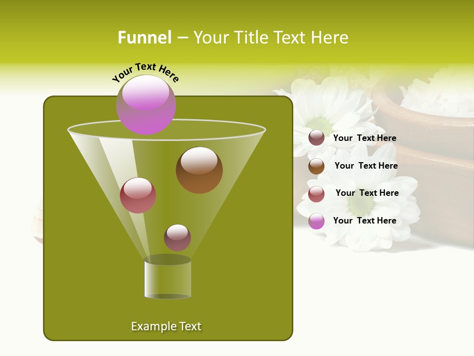 Towels Wood Aroma PowerPoint Template