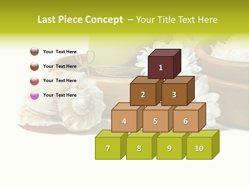 Towels Wood Aroma PowerPoint Template