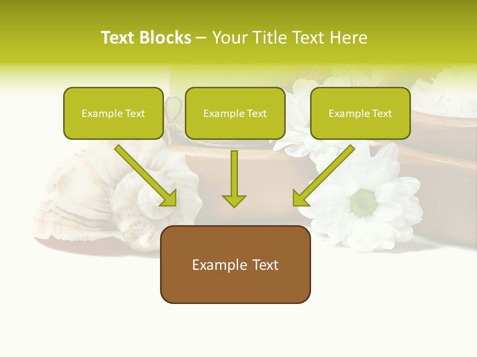 Towels Wood Aroma PowerPoint Template