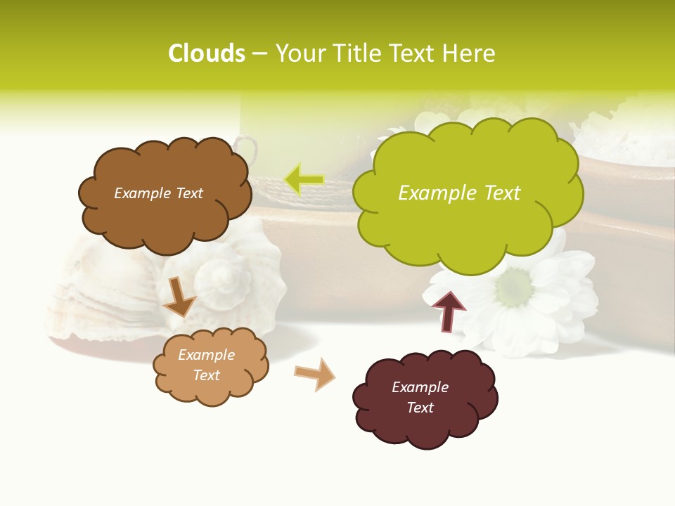 Towels Wood Aroma PowerPoint Template