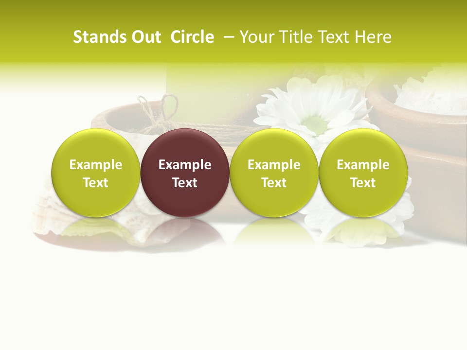 Towels Wood Aroma PowerPoint Template