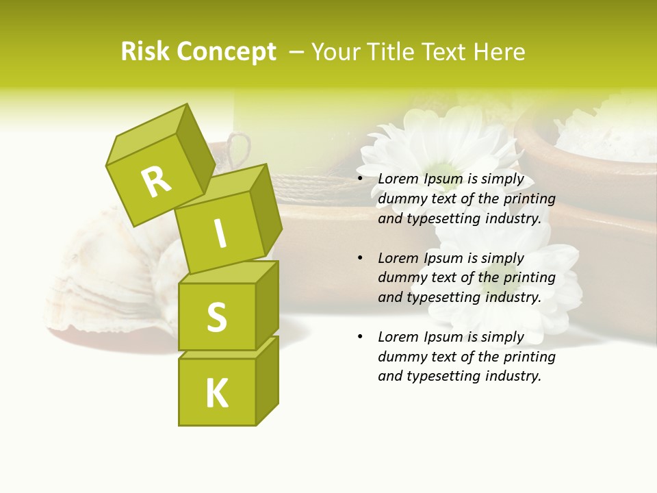 Towels Wood Aroma PowerPoint Template