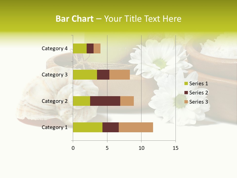 Towels Wood Aroma PowerPoint Template