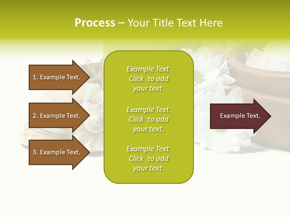 Towels Wood Aroma PowerPoint Template