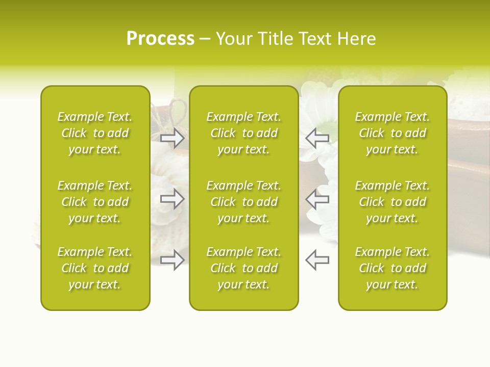 Towels Wood Aroma PowerPoint Template