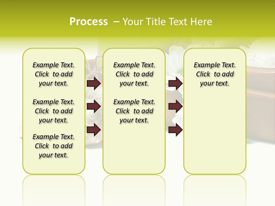 Towels Wood Aroma PowerPoint Template