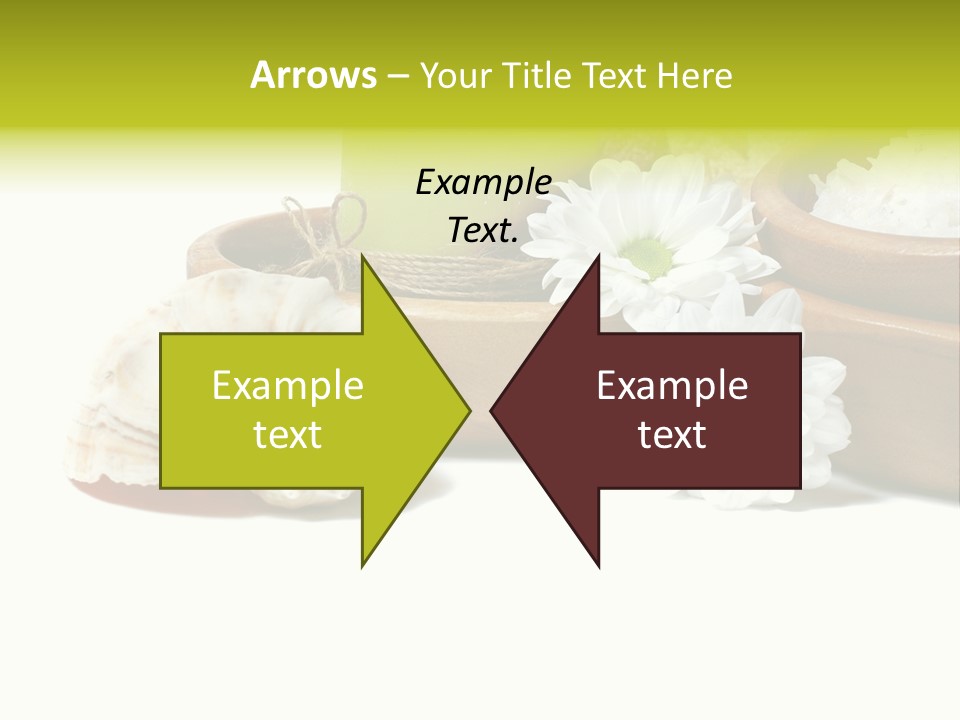 Towels Wood Aroma PowerPoint Template