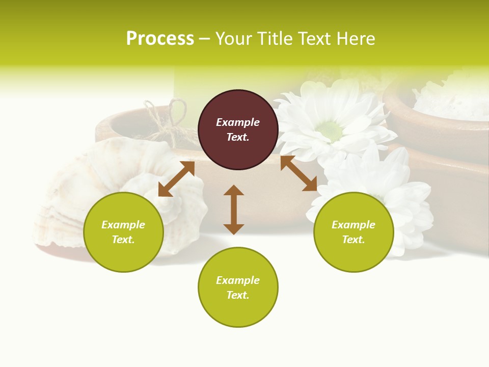 Towels Wood Aroma PowerPoint Template