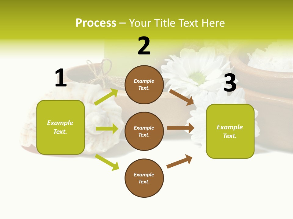 Towels Wood Aroma PowerPoint Template