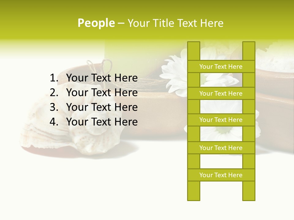 Towels Wood Aroma PowerPoint Template